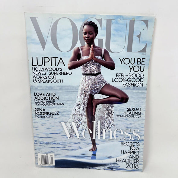 Vogue January 2018 Issue Single Issue Magazine – January 1, 2018 Lupita Nyong'o
