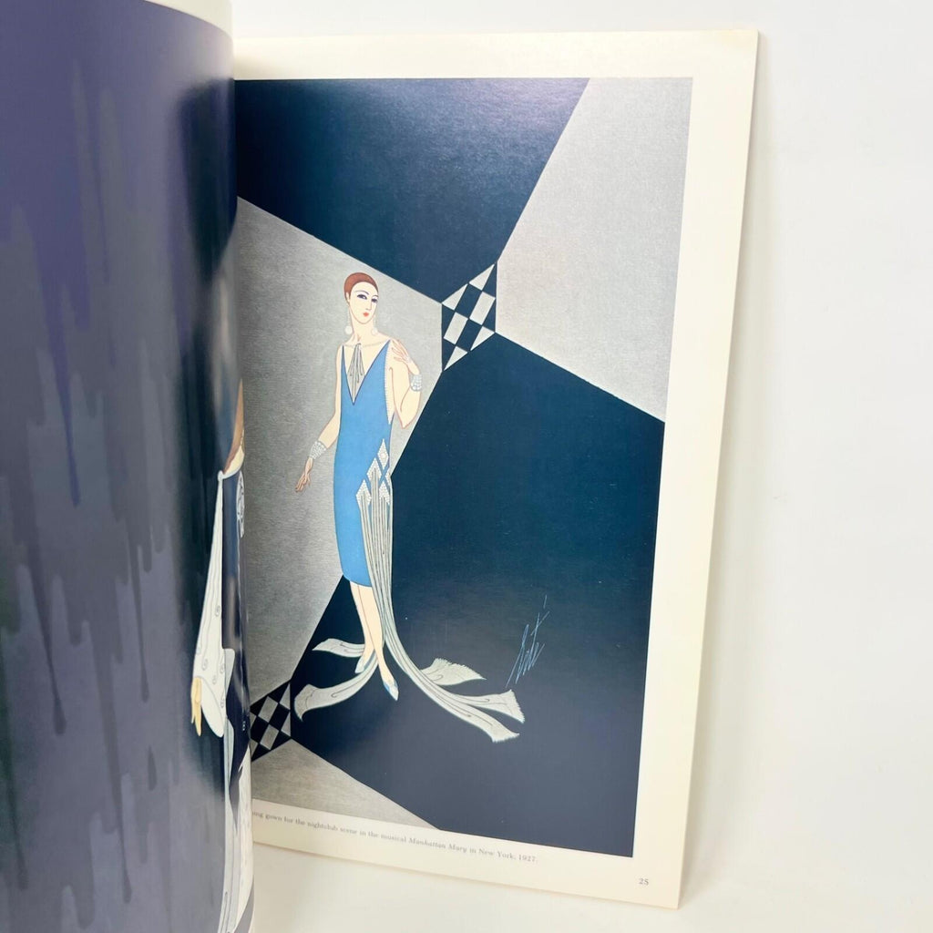 Erte’s Theatrical Costumes Book In Full Color 1979 Costume Design Art