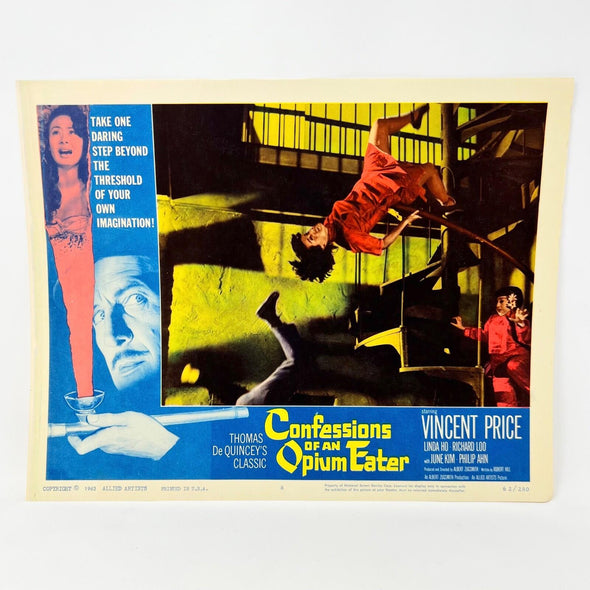 1962 Confessions of an Opium Eater Original Movie Lobby Card No.8