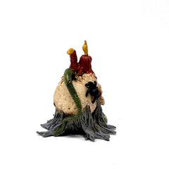 NECA Elvira Loose Action Figure Diorama Accessory Skull Head Only