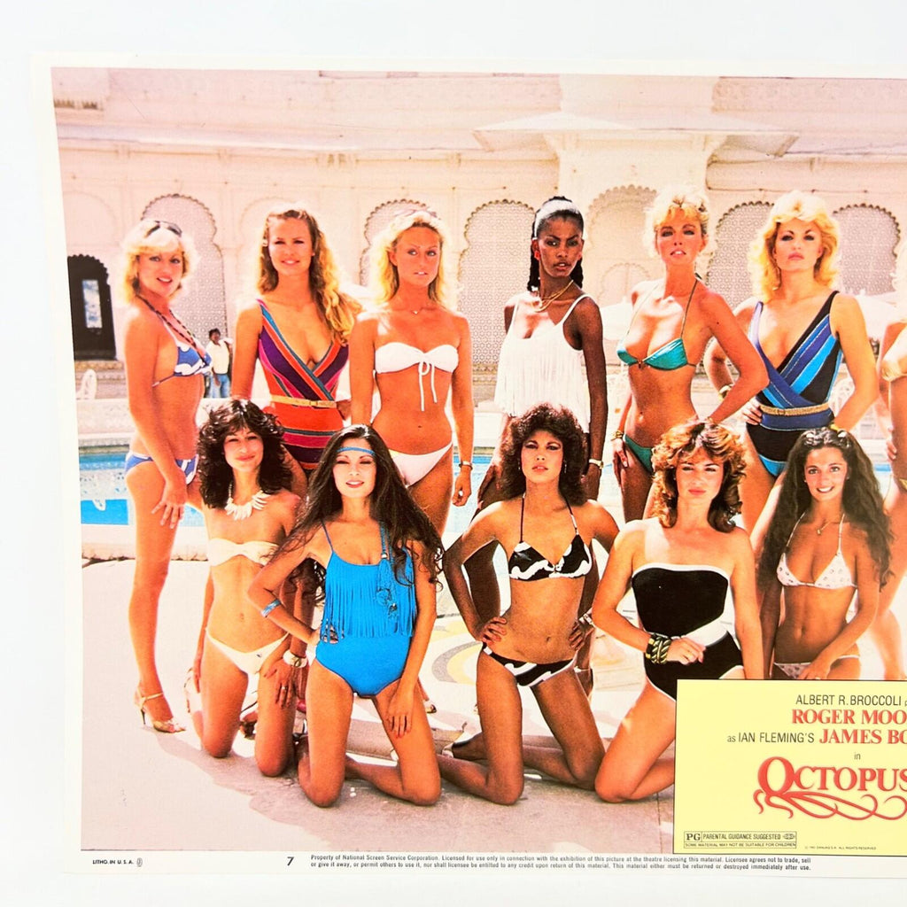 James Bond 007 Octopussy Original Movie Lobby card No.7