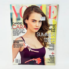 VOGUE Magazine HAMILTON FEVER Cara Delevingne Cover July 2015