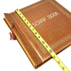 Vintage Style Brown Crap Book