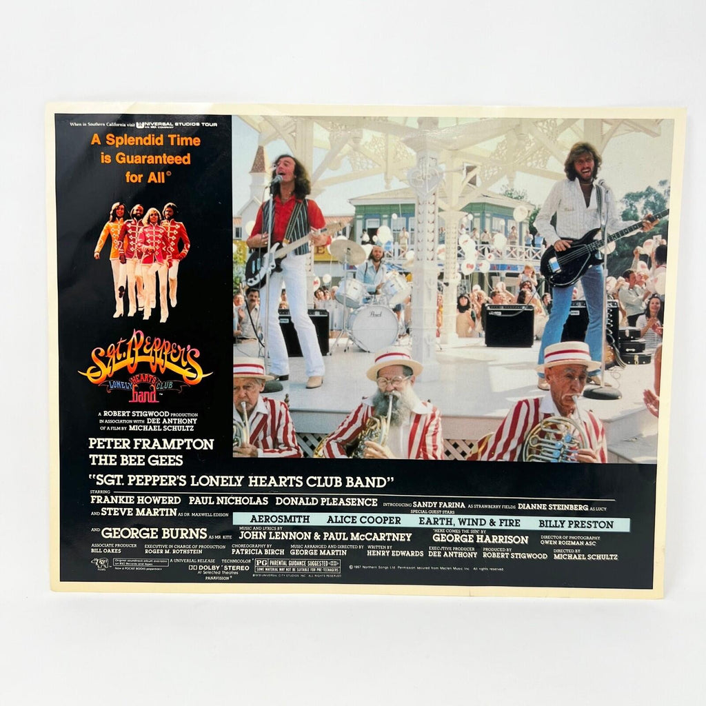 1978 STG Peppers Lonely Hearts Club Band Original Movie Lobby Card (b)