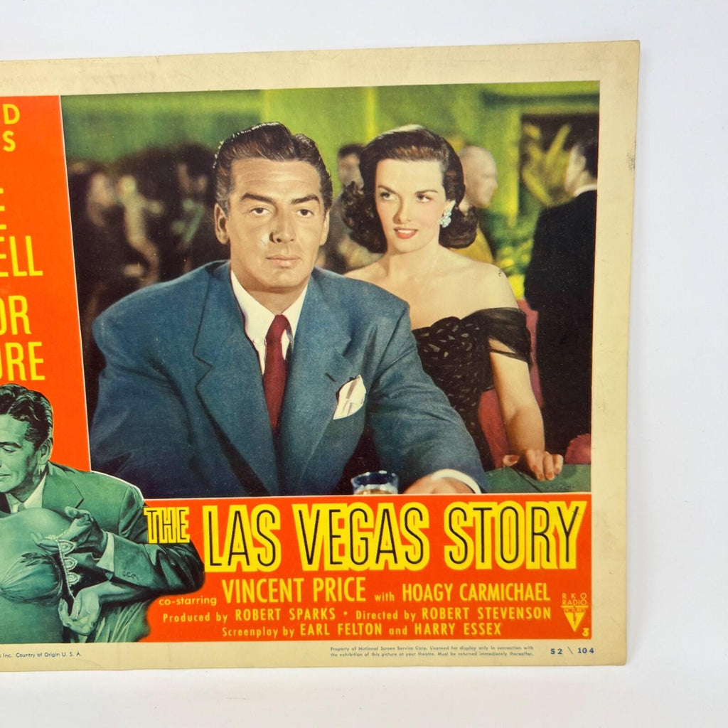 1952 The Las Vegas Story Movie Lobby Card Jane Russell Victor Mature  (C)