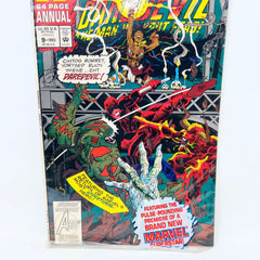 1993 Marvel Comics Daredevil Annual No.9 Polybagged with Devourer Trading Card