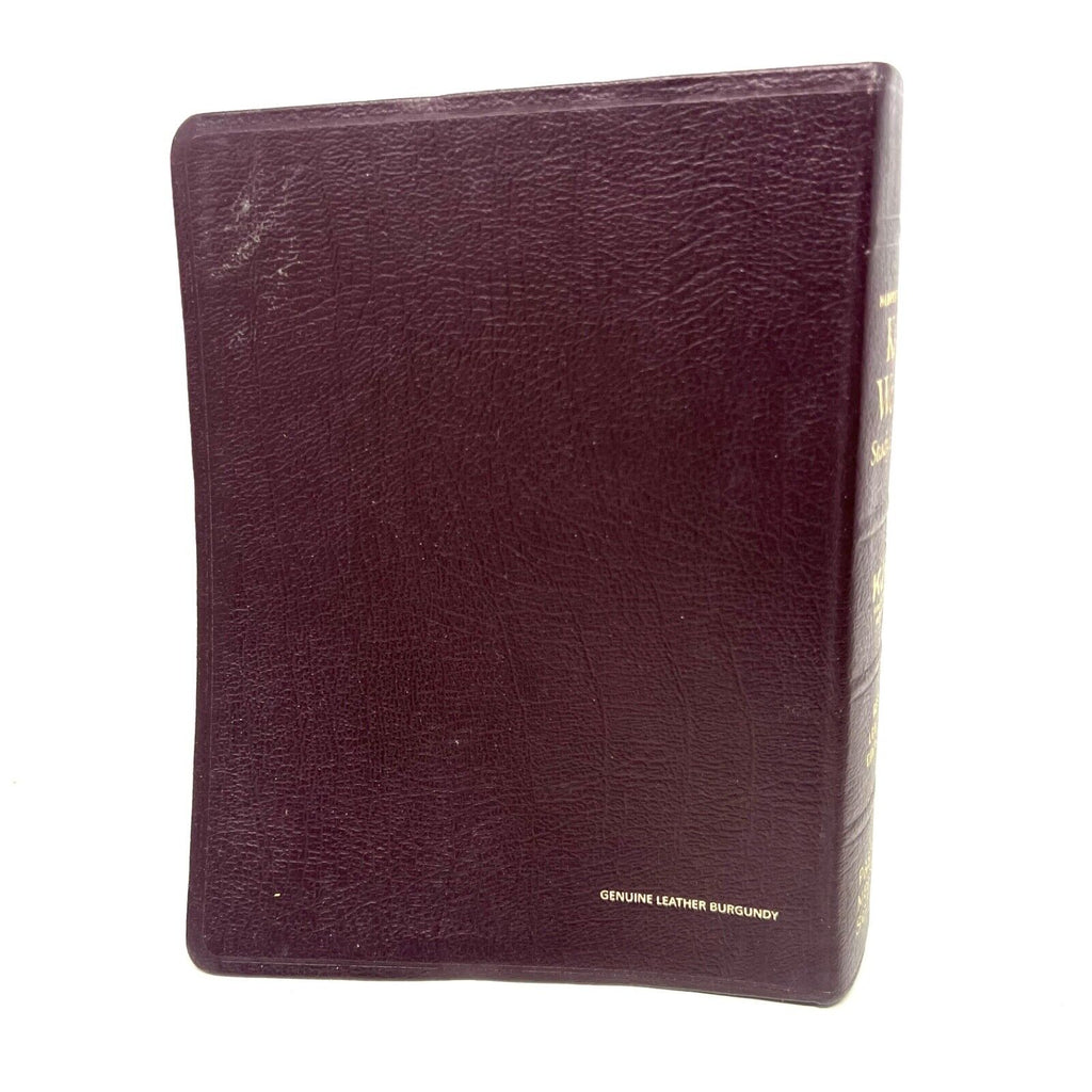 The Hebrew-Greek Key Word Study Bible: KJV Edition, Burgundy Genuine Leather (Ke