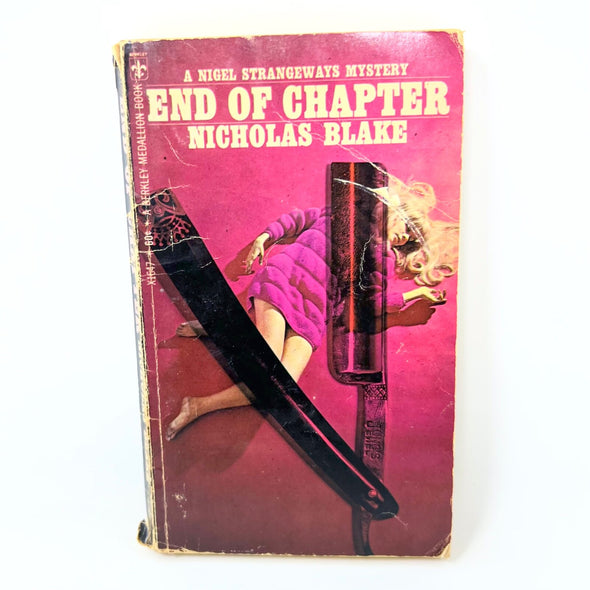 1957 A Nigel Strangeways Mystery:   End of Chapter Nicholas Blake Berkley
