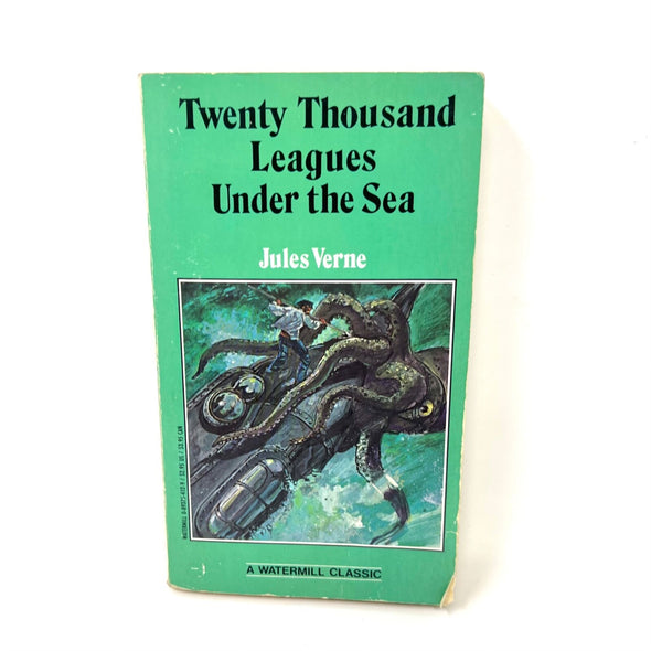 Twenty Thousand Leagues Under the Sea Jules Verne 1980 Watermill Press 2nd Print
