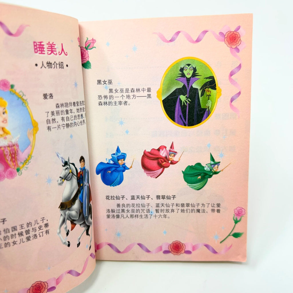 Disney Sleeping Beauty book chinese