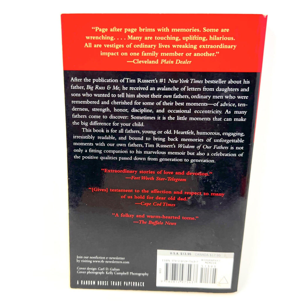 WISDOM OF OUR FATHERS by Tim Russert