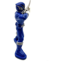 2005  Power Rangers SPD Dekaranger Blue Ranger PVC Figure 2.5in