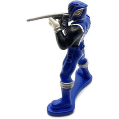 2005  Power Rangers SPD Dekaranger Blue Ranger PVC Figure 2.5in