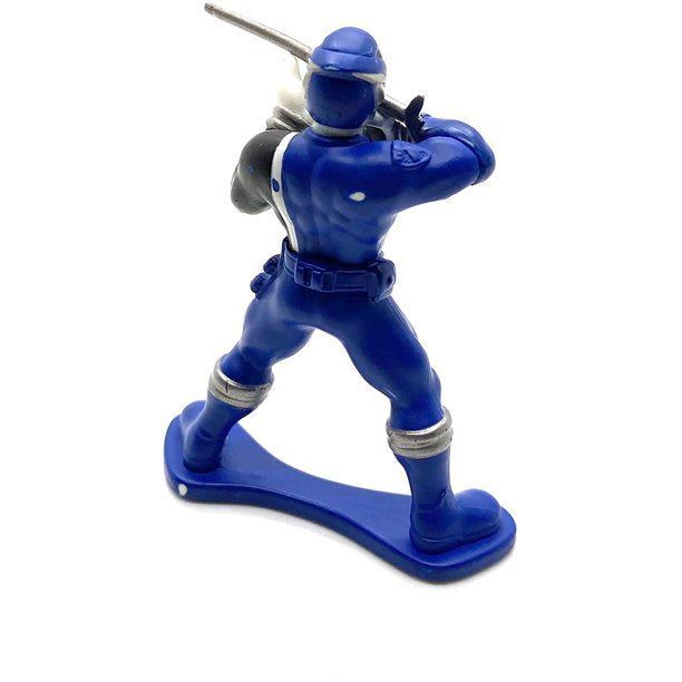 2005  Power Rangers SPD Dekaranger Blue Ranger PVC Figure 2.5in