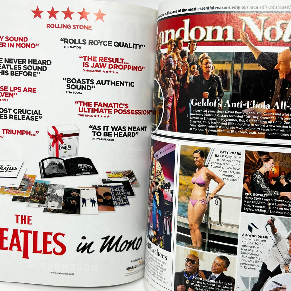 2014 Rolling Stone Magazine Seth Rogen The Stoner King Of Hollywood