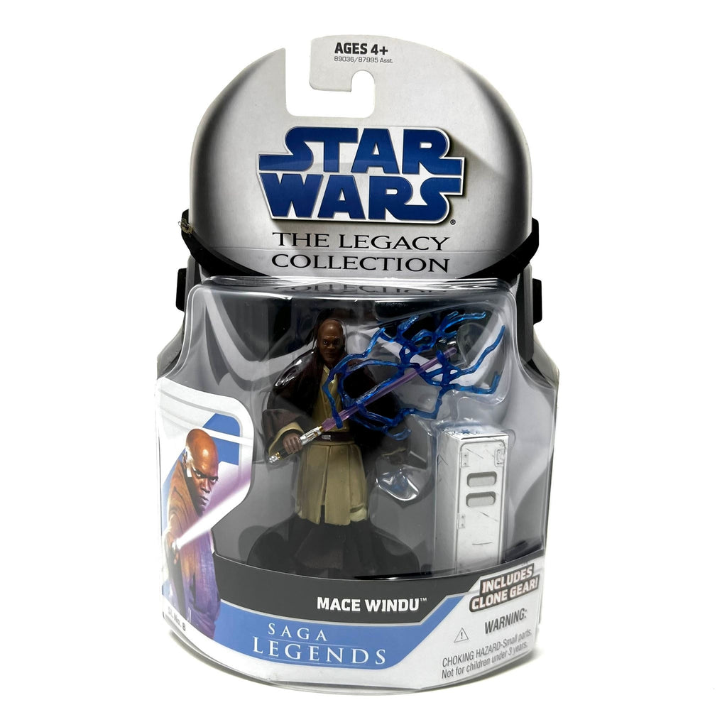 Star Wars The Legacy Collection Sage Legends Mace Windu Clone Gear