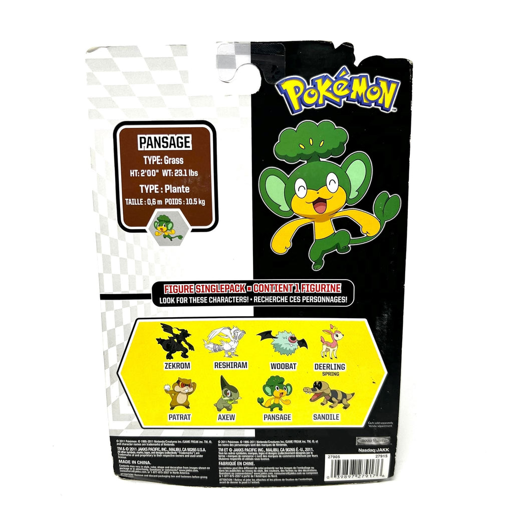 Pokemon Black & White Series 2 Basic Pansage Figure