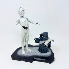 GENTLE GIANT STAR WARS ANIMATED C-3PO STATUE JAWA BLACK AND WHITE NEW RARE PROMO