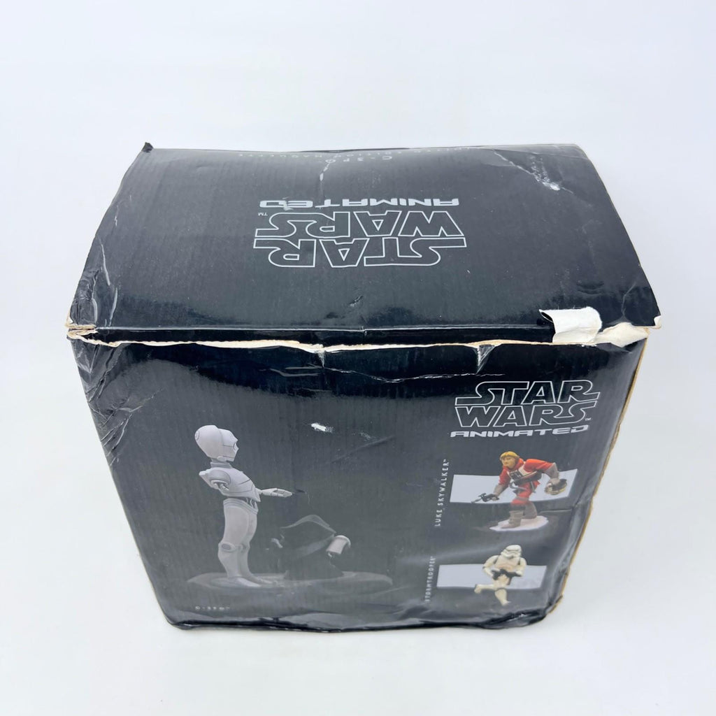 GENTLE GIANT STAR WARS ANIMATED C-3PO STATUE JAWA BLACK AND WHITE NEW RARE PROMO