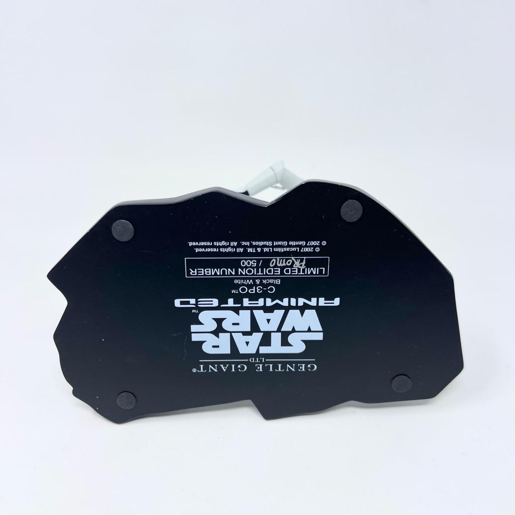 GENTLE GIANT STAR WARS ANIMATED C-3PO STATUE JAWA BLACK AND WHITE NEW RARE PROMO