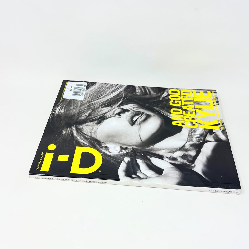 I-D Magazine Kylie Minogue November 2003 No. 237 Vintage British Music Fashion