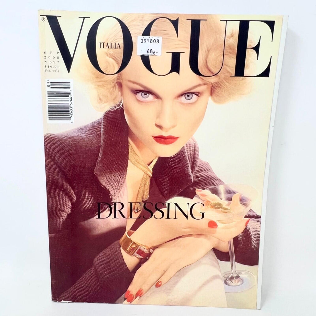 Vogue Magazine Italia September 2008 Dressing Sasonkina Moore