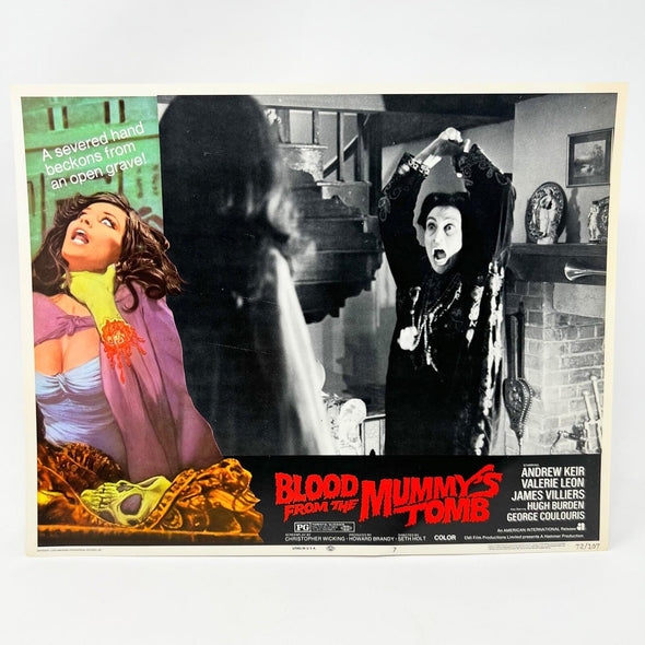 1972 Blood From The Mummy's Tomb Lobby Card Poster #7 Andrew Keir Valerie Leon