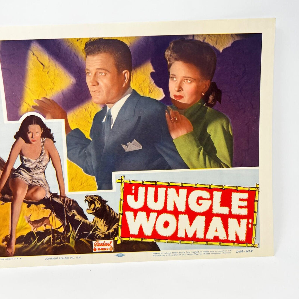1953 Jungle Woman Collectible movie Lobby Card Evelyn Ankers (c)