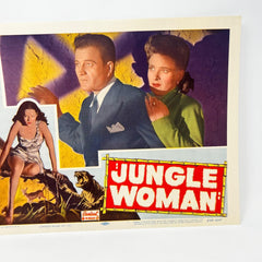 1953 Jungle Woman Collectible movie Lobby Card Evelyn Ankers (c)