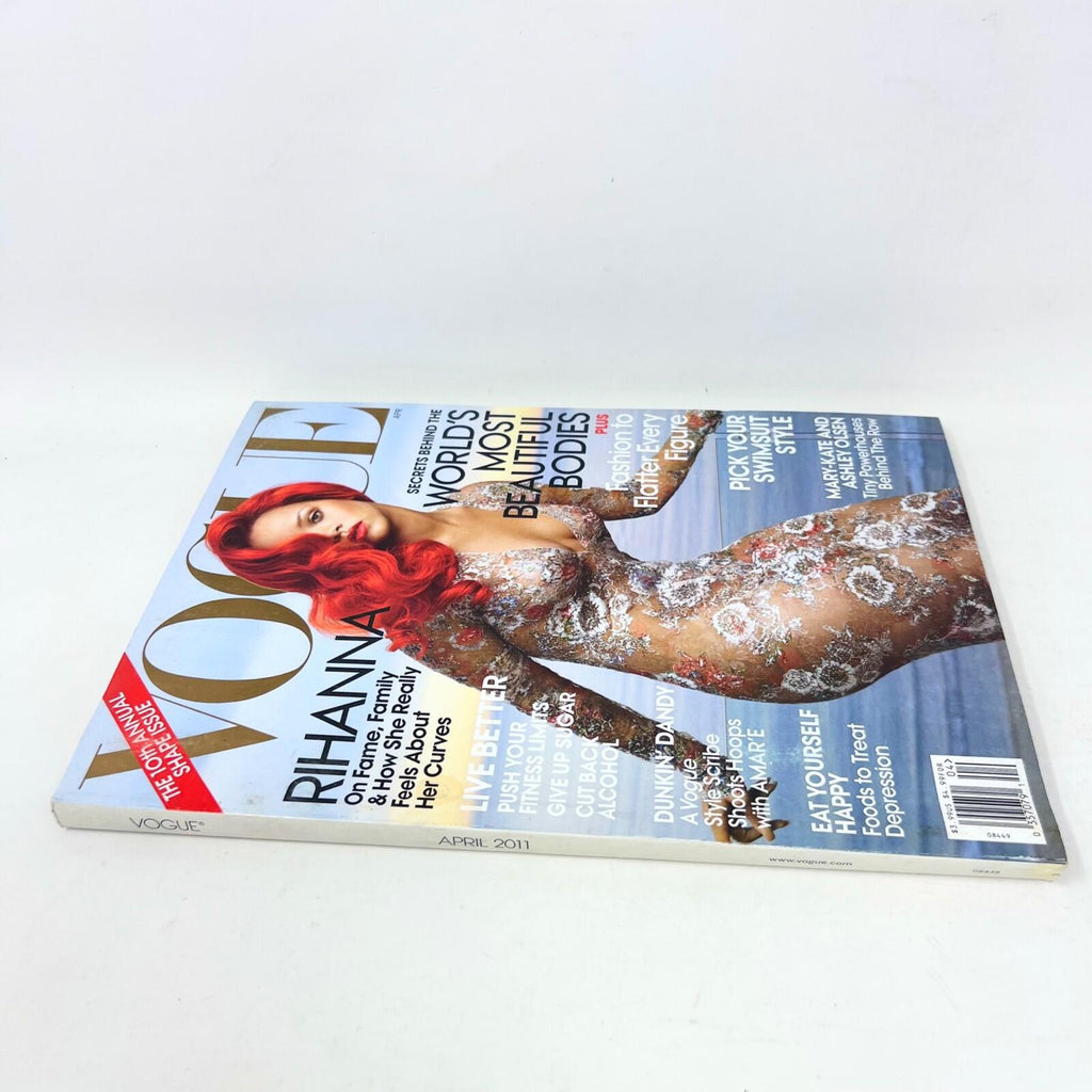 Vogue Magazine April 2011 Worlds Most Beautiful Bodies Rihanna Cover