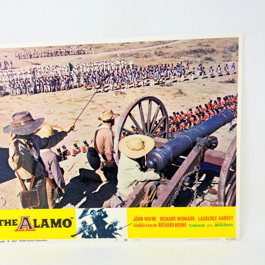 1967 The Alamo Original Movie Lobby card No.7