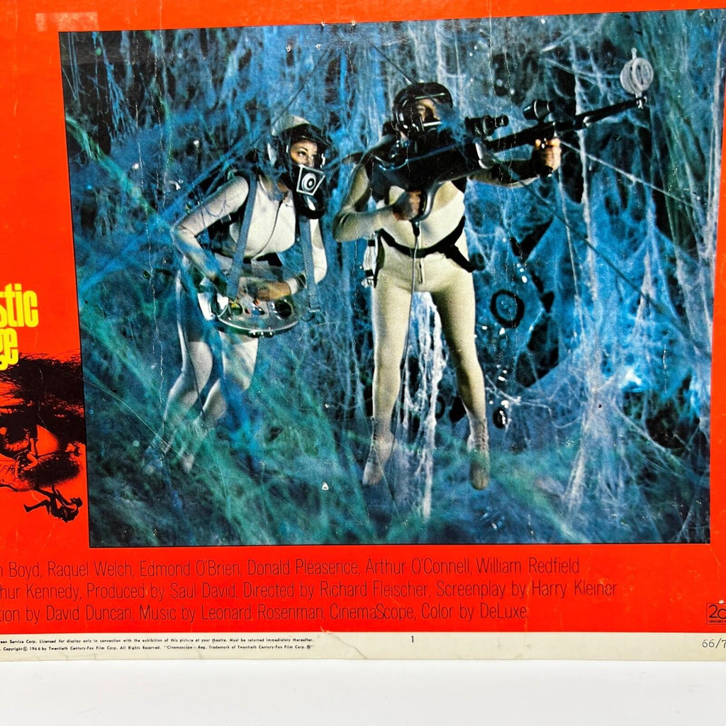 1966 Fantastic Voyage Collectible movie Lobby Card No.1