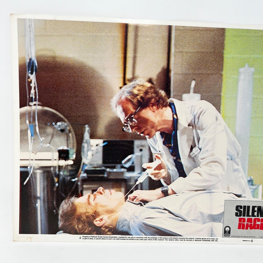 1982 Silent Rage  Collectible movie Lobby Card No.6