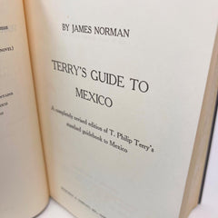 Terry's Guide to Mexico Hardcover Book By James Norman
