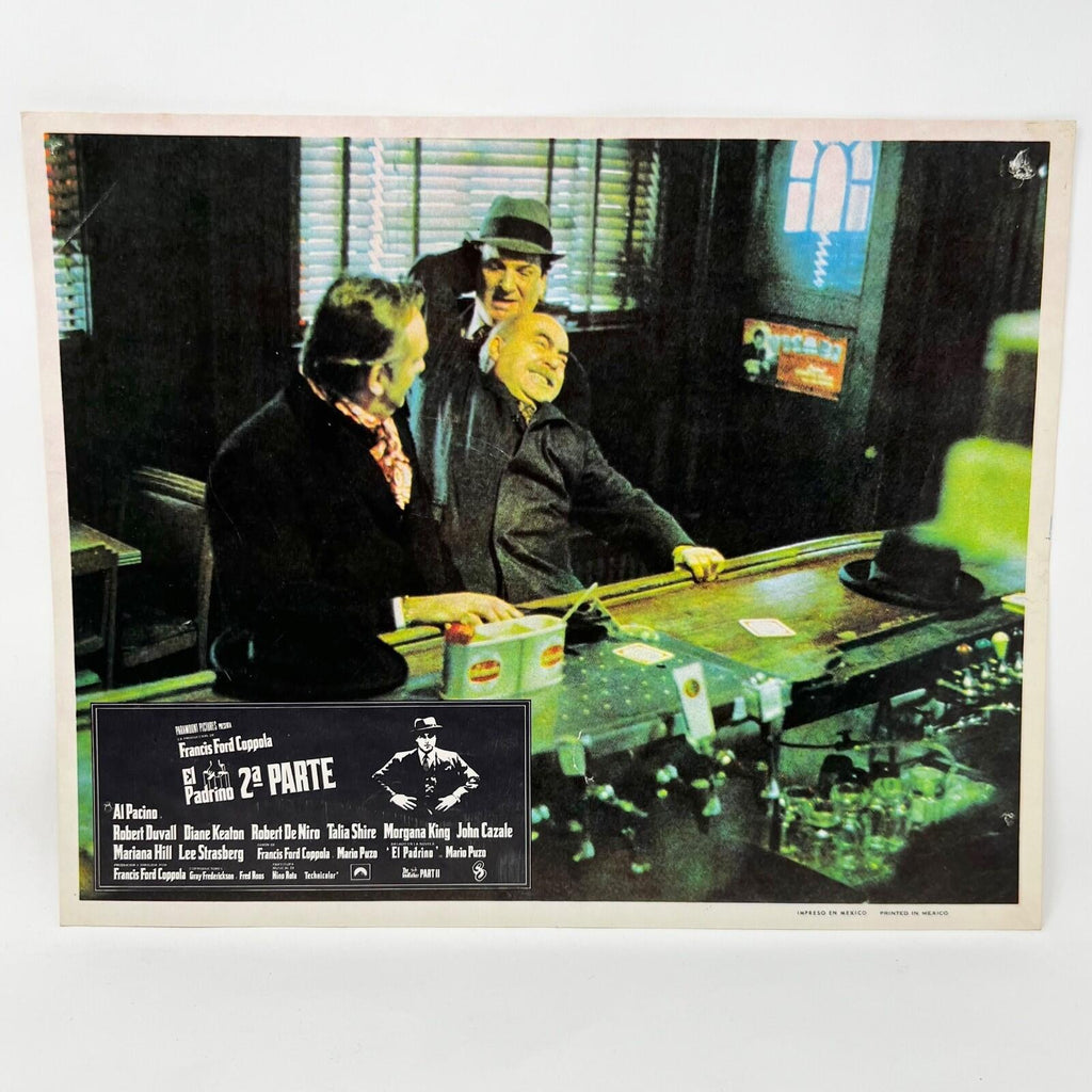 1974 The Godfather El Padrino Part II Mexican Collectible Lobby Cards