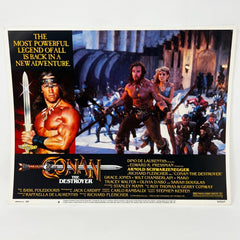 Connan The Destroyer Scifi Collectible movie Lobby Card set of 8