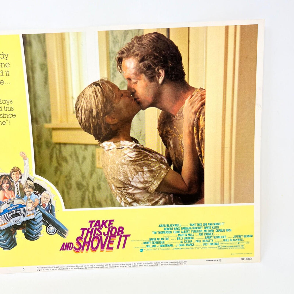 1981 Take This Job and Shove it  Collectible Movie Lobby Card No.6
