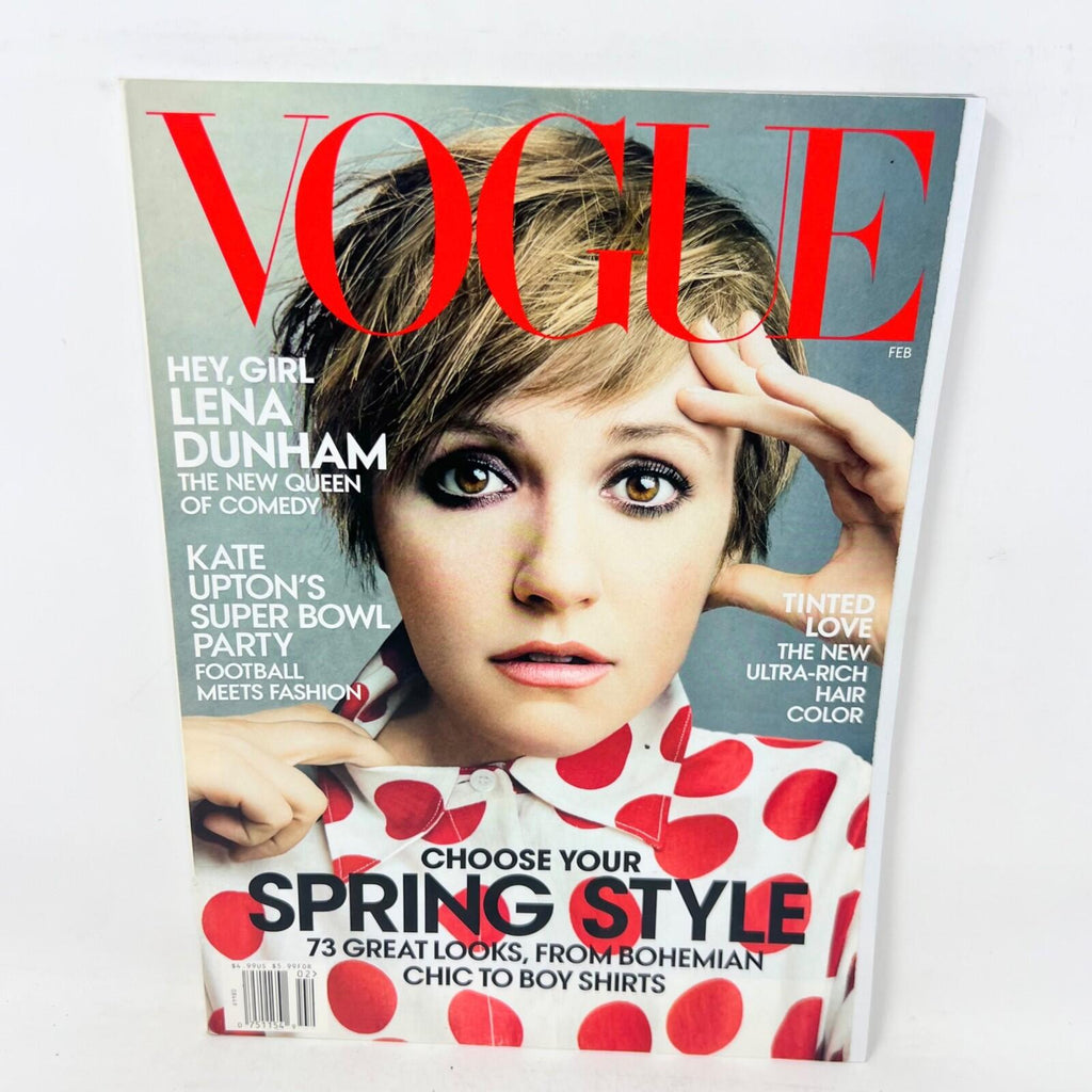 Vogue Magazine February 2014 Hey, Girl - Lena Dunham cover