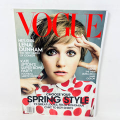 Vogue Magazine February 2014 Hey, Girl - Lena Dunham cover