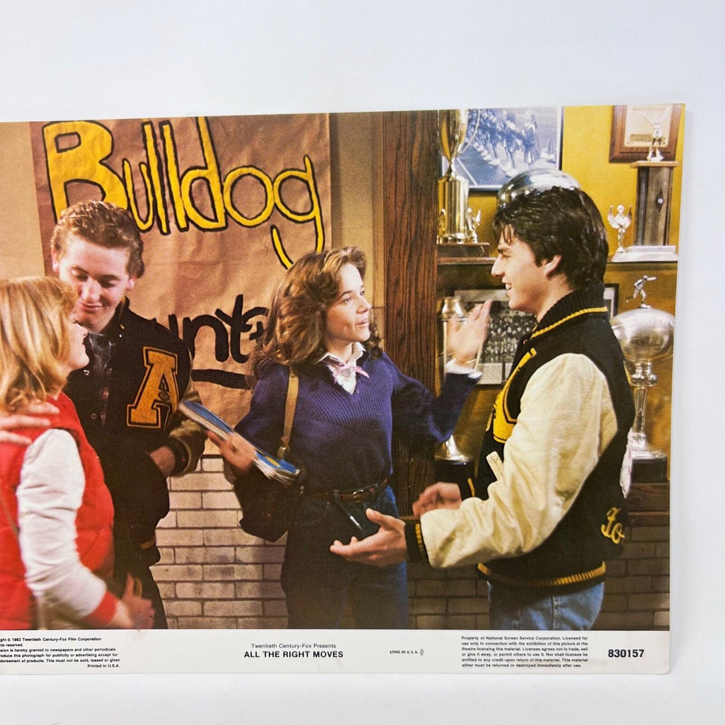 1983 All The Right Moves Original Movie Lobby Card No.2