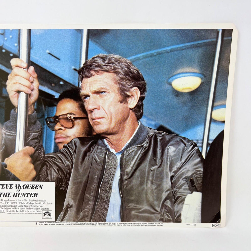 Steve Mcqueen as The Hunter Collectible Movie Lobby Card No.8