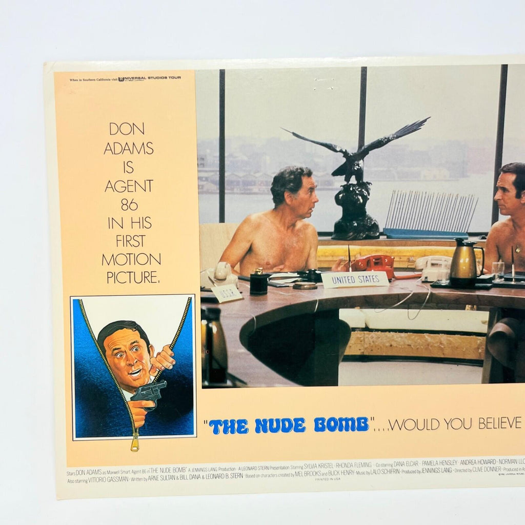 1980 The Nude Bomb Collectible Movie Lobby Card (d)