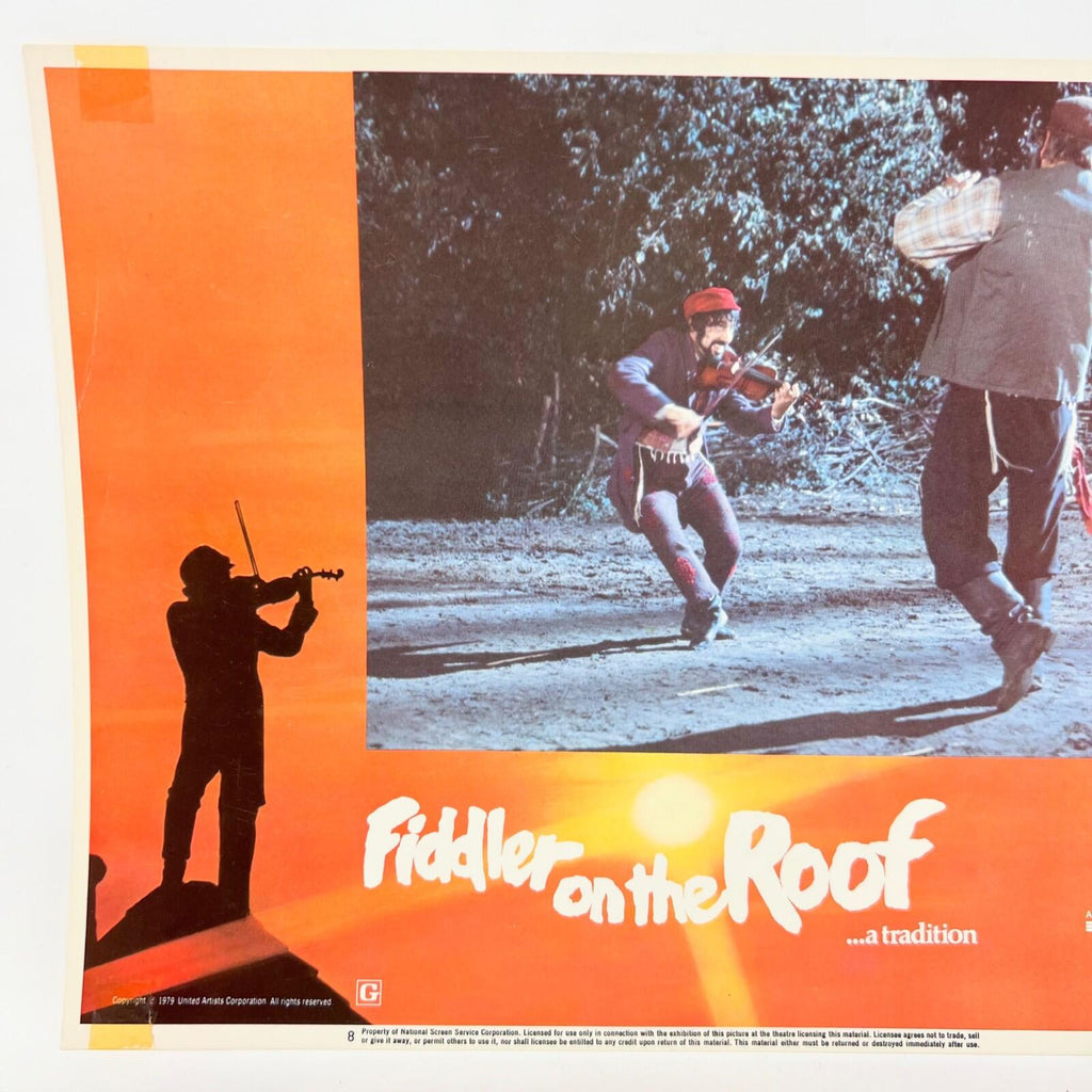 1979 Fiddler On The Roof A Tradition Lobby Card Movie Poster No.8