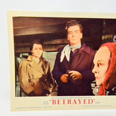 1962 Betrayed Lobby Card Movie Poster No.2