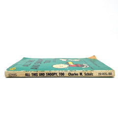 All This And Snoopy Too By Charles M. Schulz Book