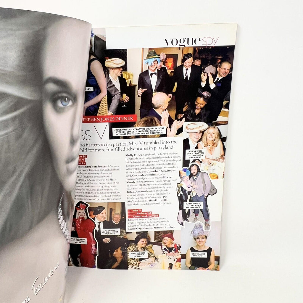 Vogue British May 2009 FASHION MAGAZINE Stella Tennant Be inspired trench watch