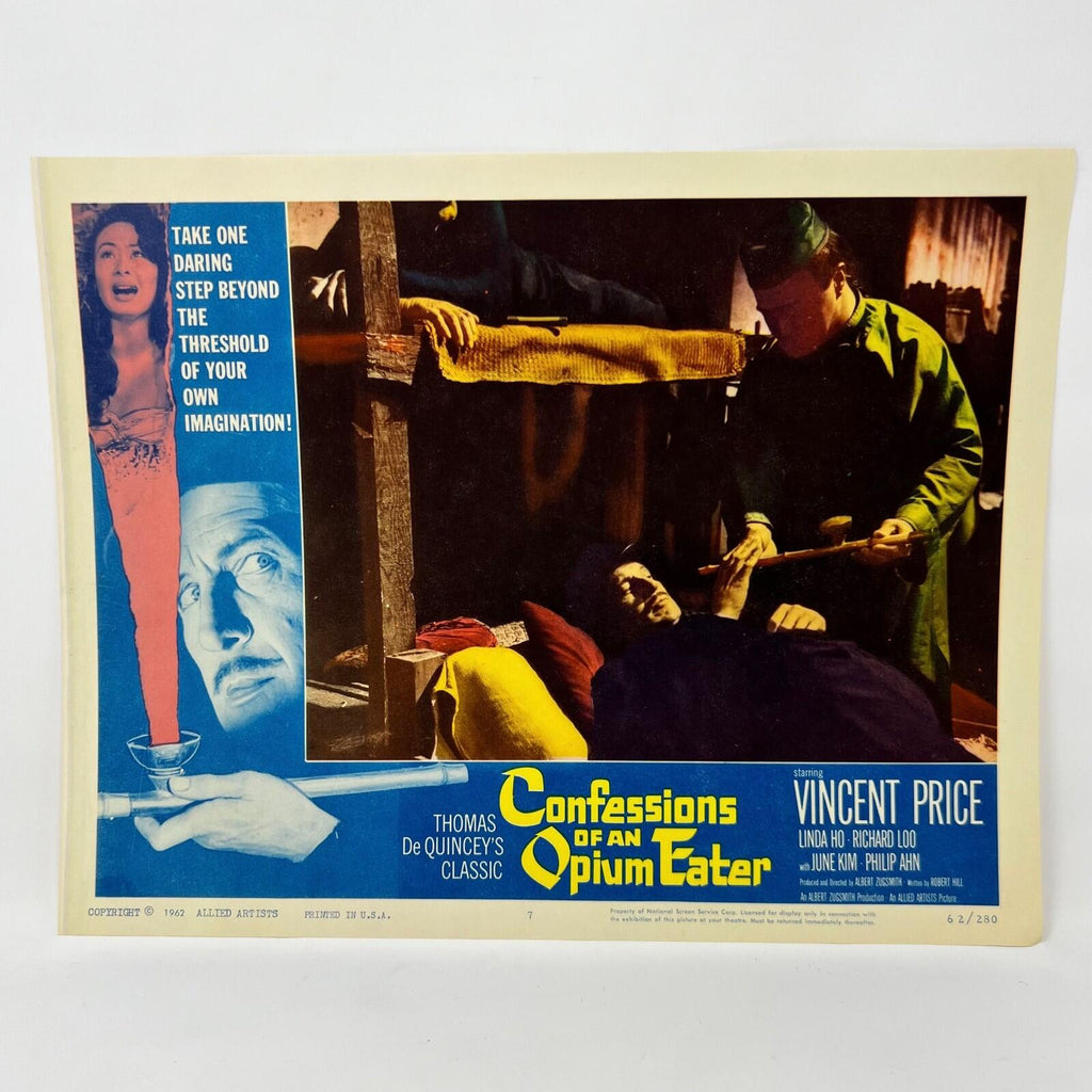 1962 Confessions of an Opium Eater Original Movie Lobby Card No.7