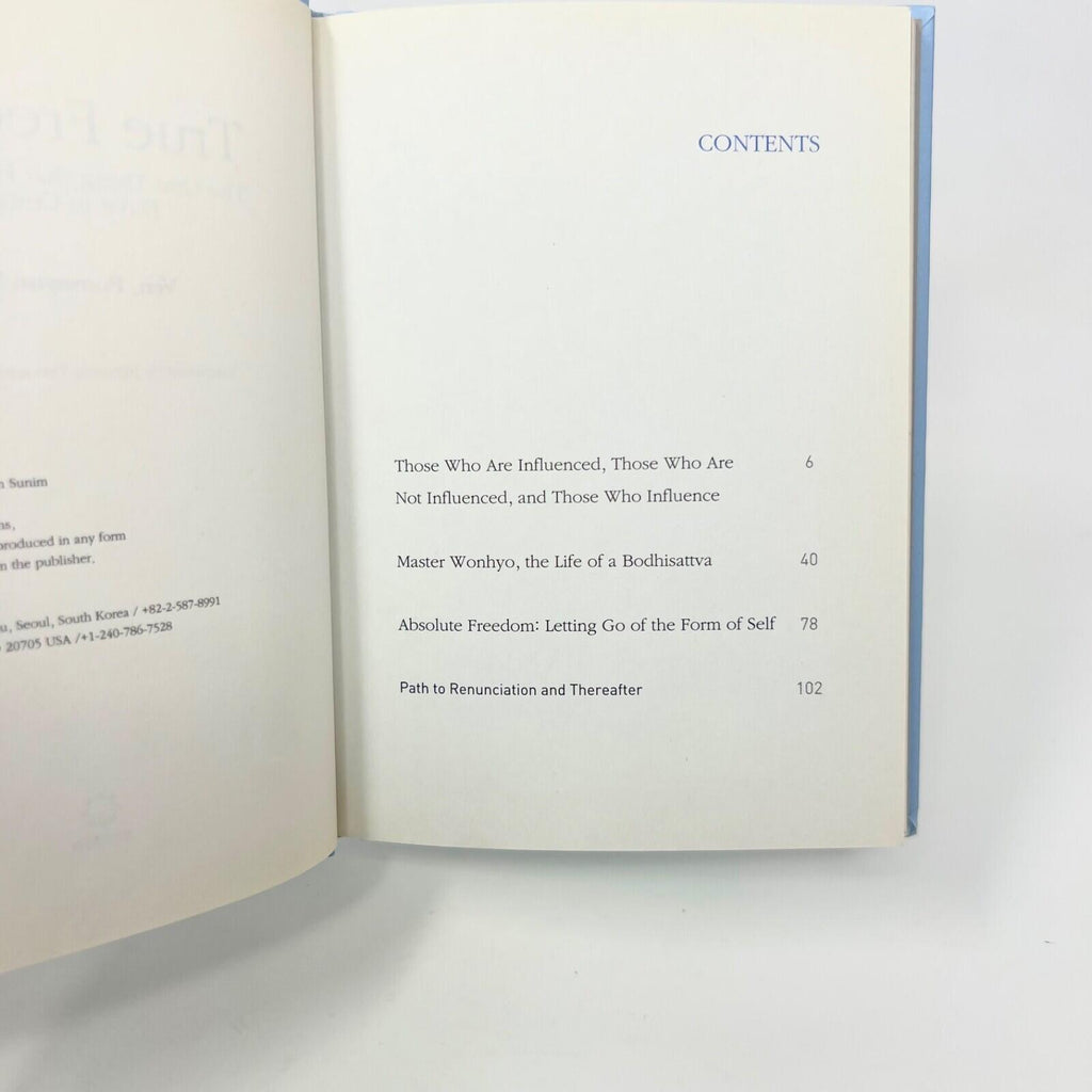 True Happiness Here and Now by Ven Pomnyun Sunim (Hardcover Book)