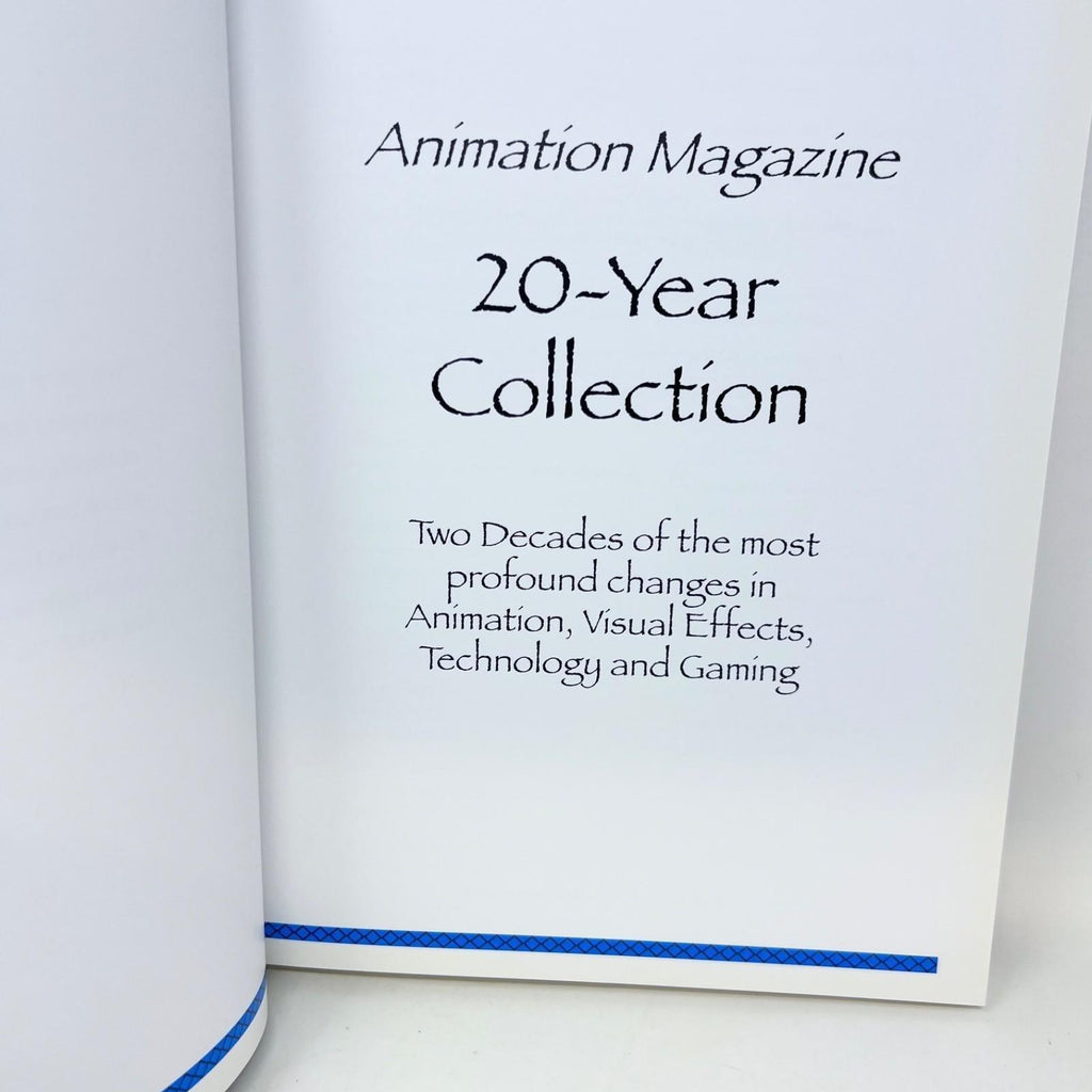 Animation Magazine : 20-Year Collection by Canemaker (2007, Hardcover)