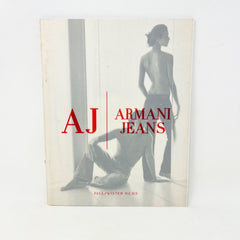 GIORGIO ARMANI JEANS FALL/WINTER 2002-2003 LOOKBOOK & LG POSTER